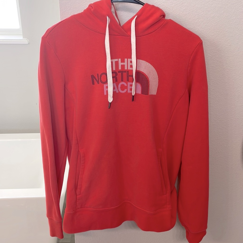 The North Face, women’s hoodie.